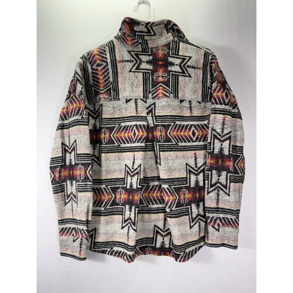 Rock and roll denim Aztec Button Up Cotton Thick Material Women’s Medium - Picture 5 of 5